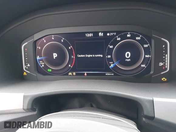 2023 Volkswagen Atlas SE z VIN 1V2HE2CA1PC210232, wystawiony jako IAAI lot #40966039 z przebiegiem 4 064 mil mil oraz . Historia ofert i sprzedaży dostępna na DreamBid. Obrazek 7.