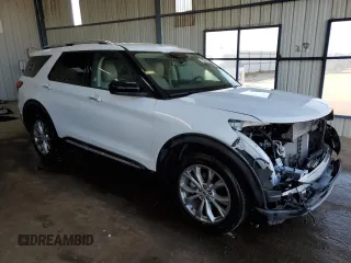2023 Ford Explorer Limited with VIN 1FMSK8FH8PGB70487, listed as a Copart auction lot 64312655 with 38,276 mi miles and Salvage title. Bid and sale history available at DreamBid. Image 4.