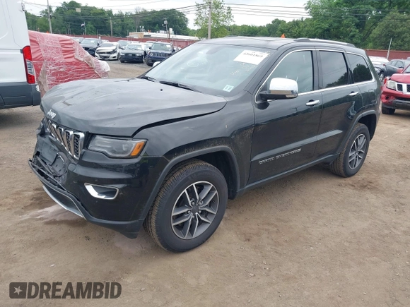2022 Jeep Grand Cherokee Limited with VIN 1C4RJFBG2NC140638, listed as a IAAI auction lot 42601869 with 43,868 mi miles and . Bid and sale history available at DreamBid. Image 2.