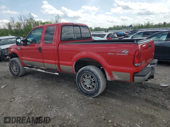 2006 Ford F-250 XL with VIN 1FTSX21546EC29660, listed as a Copart auction lot 54187375 with 87,845 mi miles and Salvage title. Bid and sale history available at DreamBid. Image 2.
