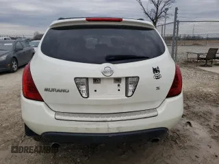 2006 Nissan Murano S with VIN JN8AZ08T96W419242, listed as a Copart auction lot 47344435 with Not Provided miles and Clean Title. Bid and sale history available at carsss.com. Image 6.
