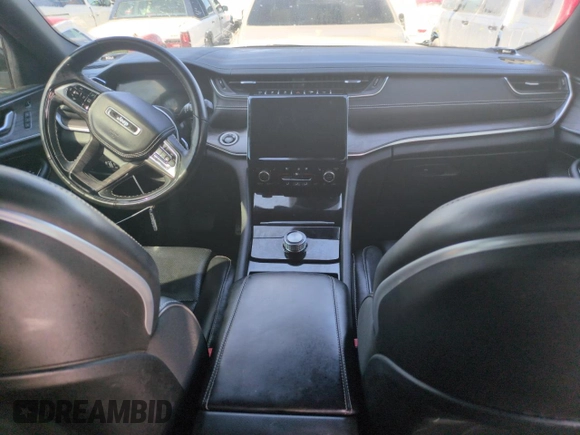 2021 Jeep Grand Cherokee Overland with VIN 1C4RJJDGXM8183349, listed as a Copart auction lot 74598944 with Not provided miles and Salvage title. Bid and sale history available at DreamBid. Image 8.
