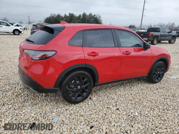 2024 Honda HR-V Sport with VIN 3CZRZ1H58RM756893, listed as a Copart auction lot 44939995 with 7,088 mi miles and Salvage Title. Bid and sale history available at DreamBid. Image 3.