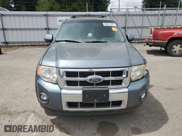 2012 Ford Escape Limited with VIN 1FMCU9E77CKA78937, listed as a Copart auction lot 60941035 with 207,838 mi miles and Clean title. Bid and sale history available at DreamBid. Image 5.