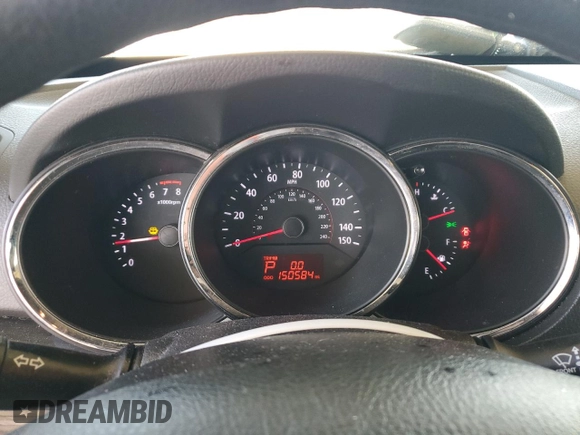 2013 Kia Sorento LX with VIN 5XYKT4A25DG389418, listed as a Copart auction lot 46418645 with 150,584 mi miles and Salvage Title. Bid and sale history available at carsss.com. Image 9.