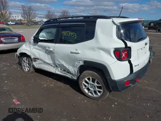 2021 Jeep Renegade Trailhawk with VIN ZACNJDC12MPM92624, listed as a IAAI auction lot 41858453 with 90,596 mi miles and . Bid and sale history available at DreamBid. Image 3.
