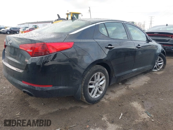 2012 Kia Optima LX with VIN 5XXGM4A72CG038323, listed as a IAAI auction lot 41943460 with 209,668 mi miles and . Bid and sale history available at carsss.com. Image 4.