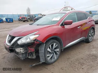 2016 Nissan Murano S with VIN 5N1AZ2MHXGN167917, listed as a IAAI auction lot 41074897 with 141,518 mi miles. Bid and sale history available at carsss.com. Image 18.