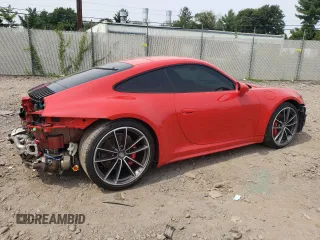 2020 Porsche 911 Carrera S with VIN WP0AB2A9XLS228135, listed as a Copart auction lot 64330843 with 11,365 mi miles. Bid and sale history available at carsss.com. Image 3.