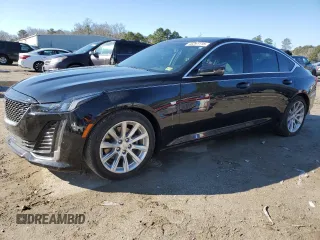 2023 Cadillac CT5 Luxury z VIN 1G6DM5RK2P0131287, wystawiony jako Copart lot #46291115 z przebiegiem 12 634 mil mil oraz Szkoda całkowita • Salvage title. Historia ofert i sprzedaży dostępna na DreamBid. Obrazek 1.