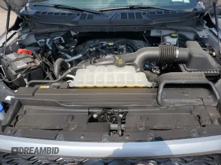 2023 Ford F-150 XL with VIN 1FTEX1EP9PKE34381, listed as a Copart auction lot 63938505 with 13,933 mi miles and Salvage title. Bid and sale history available at DreamBid. Image 11.