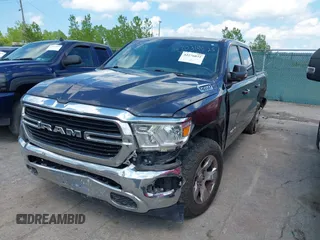 2019 Ram 1500 Big Horn with VIN 1C6SRFFT7KN720010, listed as a IAAI auction lot 42276072 with 191,595 mi miles and . Bid and sale history available at DreamBid. Image 20.