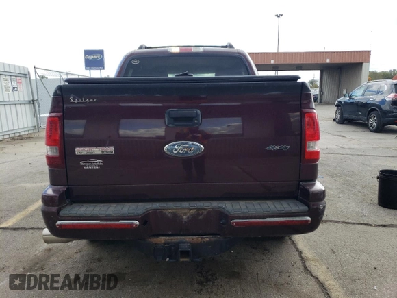 2007 Ford Explorer Sport Trac Limited with VIN 1FMEU53K77UA21351, listed as a Copart auction lot 76121464 with 176,430 mi miles and Salvage title. Bid and sale history available at DreamBid. Image 6.