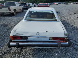 1980 Mercedes-Benz SL with VIN 10704412065197, listed as a Copart auction lot 61442025 with Not provided miles and Clean title. Bid and sale history available at DreamBid. Image 6.