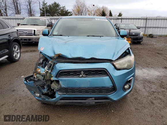 2014 Mitsubishi Outlander Sport SE with VIN 4A4AJ3AU9EE603276, listed as a Copart auction lot 81506614 with 267,913 mi miles and Salvage title. Bid and sale history available at DreamBid. Image 5.