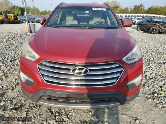 2016 Hyundai Santa Fe SE with VIN KM8SM4HFXGU154226, listed as a Copart auction lot 52577095 with 178,002 mi miles and Clean Title. Bid and sale history available at carsss.com. Image 5.