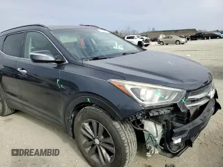 2017 Hyundai Santa Fe Sport 2.0T with VIN 5NMZU4LA1HH040946, listed as a Copart auction lot 48427805 with 116,119 mi miles and Salvage Title. Bid and sale history available at carsss.com. Image 11.