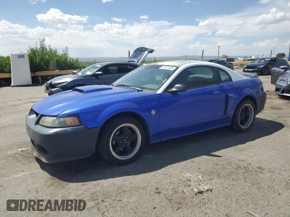 1999 Ford Mustang GT z VIN 1FAFP42X1XF152146, wystawiony jako Copart lot #57871835 z przebiegiem Nie podano mil oraz Szkoda całkowita • Salvage title. Historia ofert i sprzedaży dostępna na DreamBid. Obrazek 1.
