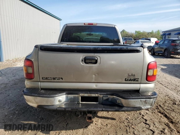1999 GMC New Sierra 1500 SLE with VIN 2GTEC19T2X1547558, listed as a Copart auction lot 50364915 with 328,396 mi miles and Salvage Title. Bid and sale history available at carsss.com. Image 6.