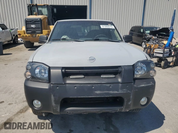2003 Nissan Frontier XE with VIN 1N6ED27T23C456197, listed as a Copart auction lot 57393515 with 181,596 mi miles and Salvage title. Bid and sale history available at DreamBid. Image 5.