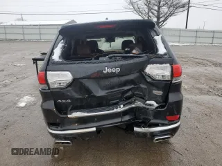 2015 Jeep Grand Cherokee Summit with VIN 1C4RJFJG2FC150752, listed as a Copart auction lot 45031365 with 151,682 mi miles and Salvage Title. Bid and sale history available at DreamBid. Image 6.