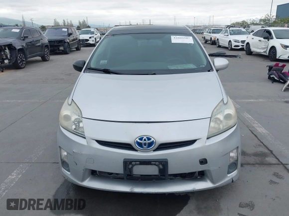 2011 Toyota Prius I with VIN JTDKN3DU7B0323019, listed as a IAAI auction lot 42009507 with 282,412 mi miles. Bid and sale history available at carsss.com. Image 12.