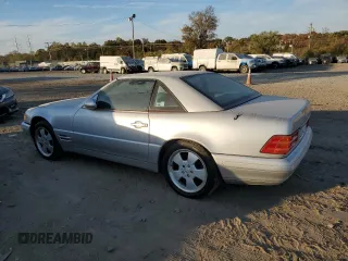 1999 Mercedes-Benz SL-Class with VIN WDBFA68F7XF178125, listed as a Copart auction lot 77404164 with 0 mi miles and Clean Title. Bid and sale history available at carsss.com. Image 2.