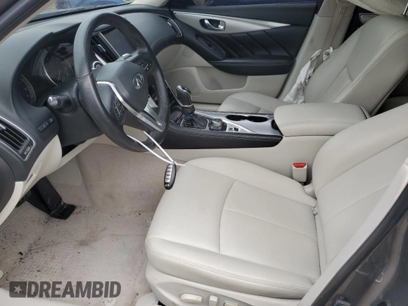 2019 Infiniti Q50 Luxe с VIN JN1EV7AR8KM594199, выставлен на аукционе Copart как лот 53190725 с пробегом 82 879 миль миль и Списание • Salvage title. История ставок и продаж доступна на DreamBid. Изображение 7.