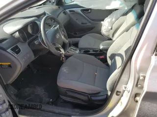 2013 Hyundai Elantra GLS with VIN 5NPDH4AE5DH327546, listed as a Copart auction lot 57736934 with 117,412 mi miles and Salvage title. Bid and sale history available at DreamBid. Image 7.
