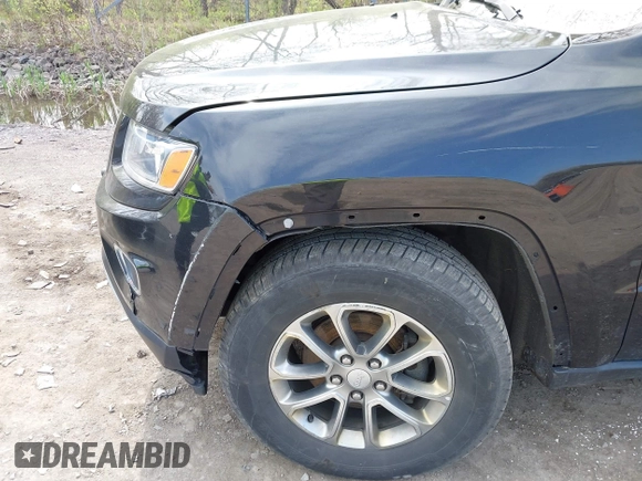2014 Jeep Grand Cherokee Limited with VIN 1C4RJFBG9EC258590, listed as a IAAI auction lot 42178333 with 125,861 mi miles and . Bid and sale history available at DreamBid. Image 6.