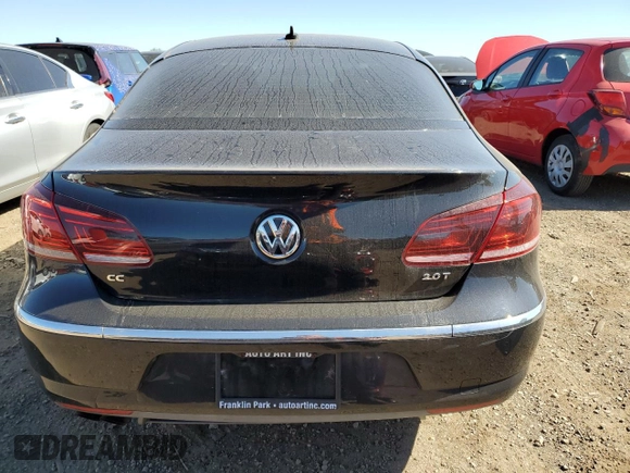 2014 Volkswagen CC R-Line with VIN WVWBP7AN4EE537617, listed as a Copart auction lot 73663434 with 125,392 mi miles and Clean Title. Bid and sale history available at carsss.com. Image 6.