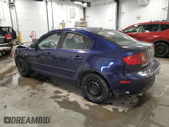 2005 Mazda 3 i with VIN JM1BK12F451224352, listed as a Copart auction lot 44708585 with 156,698 mi miles and Salvage Title. Bid and sale history available at DreamBid. Image 2.