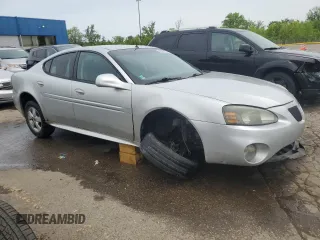 2005 Pontiac Grand Prix with VIN 2G2WP522651282095, listed as a Copart auction lot 58529505 with 184,125 mi miles and Clean title. Bid and sale history available at DreamBid. Image 4.