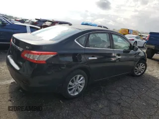 2013 Nissan Sentra SL with VIN 3N1AB7AP7DL745892, listed as a Copart auction lot 44011005 with 135,455 mi miles and Salvage Title. Bid and sale history available at DreamBid. Image 3.