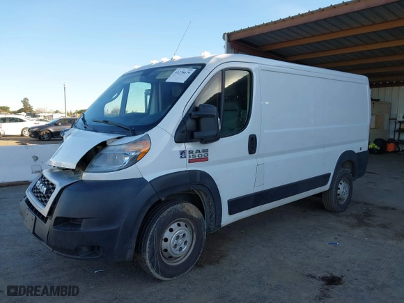 2019 Ram ProMaster Cargo Van with VIN 3C6TRVAG9KE522574, listed as a IAAI auction lot 41278679 with 108,653 mi miles. Bid and sale history available at carsss.com. Image 18.