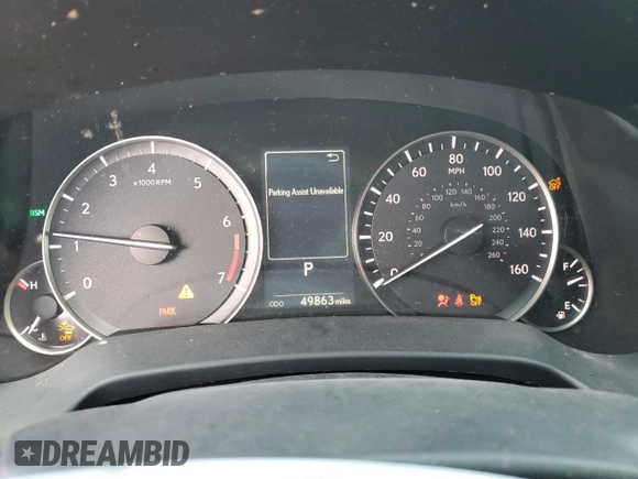 2022 Lexus RX 350 with VIN 2T2HZMAA2NC222393, listed as a Copart auction lot 85711084 with 49,863 mi miles and Salvage title. Bid and sale history available at DreamBid. Image 9.
