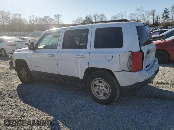 2017 Jeep Patriot Sport with VIN 1C4NJPBB3HD120647, listed as a Copart auction lot 50074105 with 126,375 mi miles and Salvage Title. Bid and sale history available at DreamBid. Image 2.