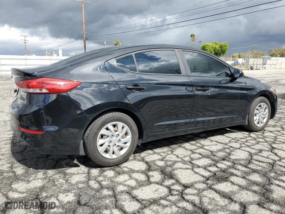 2018 Hyundai Elantra SE with VIN KMHD74LF7JU547597, listed as a Copart auction lot 48165785 with 69,918 mi miles and Salvage Title. Bid and sale history available at carsss.com. Image 3.