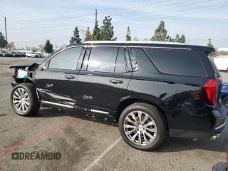 2023 GMC Yukon Denali with VIN 1GKS2DKLXPR533906, listed as a Copart auction lot 43274954 with 658 mi miles. Bid and sale history available at carsss.com. Image 2.