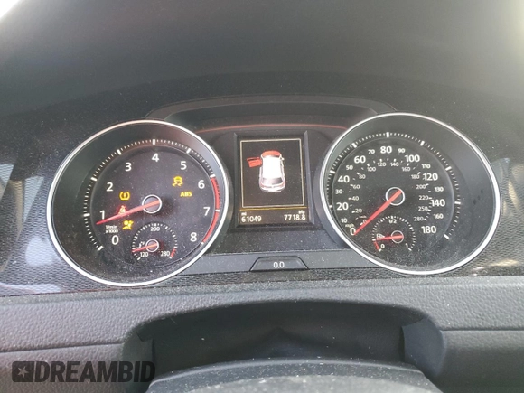 2016 Volkswagen Golf GTI SE w/Performance Pkg with VIN 3VW547AU1GM005376, listed as a Copart auction lot 84518784 with 61,049 mi miles and Salvage Title. Bid and sale history available at carsss.com. Image 9.