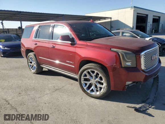 2017 GMC Yukon Denali with VIN 1GKS2CKJ9HR196607, listed as a Copart auction lot 78048794 with 105,889 mi miles and Clean Title. Bid and sale history available at DreamBid. Image 4.