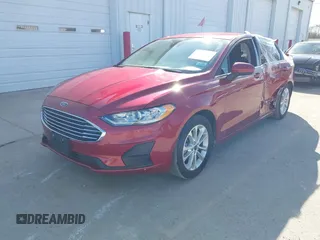 2019 Ford Fusion SE with VIN 3FA6P0HD4KR132068, listed as a IAAI auction lot 41869570 with 86,660 mi miles and . Bid and sale history available at DreamBid. Image 2.