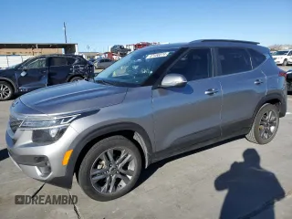 2021 Kia Seltos S with VIN KNDEU2AAXM7095595, listed as a Copart auction lot 87456074 with 122,712 mi miles and Clean Title. Bid and sale history available at DreamBid. Image 1.
