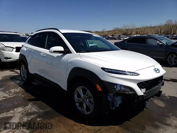 2023 Hyundai Kona SEL with VIN KM8K6CAB3PU997406, listed as a Copart auction lot 51637595 with 51,217 mi miles and Salvage Title. Bid and sale history available at DreamBid. Image 14.