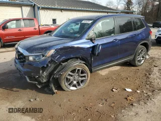 2023 Honda Passport EX-L with VIN 5FNYF8H5XPB033406, listed as a Copart auction lot 78455204 with 36,414 mi miles and Salvage title. Bid and sale history available at DreamBid. Image 1.