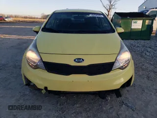2016 Kia Rio LX with VIN KNADM4A31G6544890, listed as a Copart auction lot 48296555 with 125,169 mi miles and Salvage Title. Bid and sale history available at carsss.com. Image 5.
