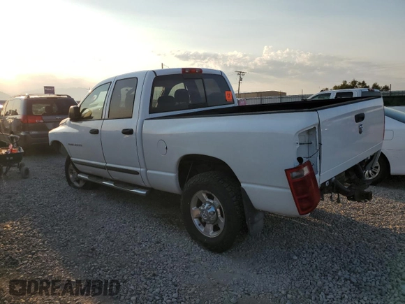 2005 Dodge Ram 2500 SLT with VIN 1D7KS28D05J636771, listed as a Copart auction lot 69638724 with 0 mi miles and Salvage Title. Bid and sale history available at carsss.com. Image 2.