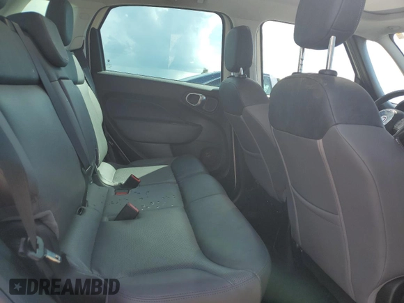 2017 FIAT 500L Trekking z VIN ZFBCFADH0HZ039862, wystawiony jako Copart lot #74137724 z przebiegiem 46 318 mil mil oraz Szkoda całkowita • Salvage title. Historia ofert i sprzedaży dostępna na DreamBid. Obrazek 10.