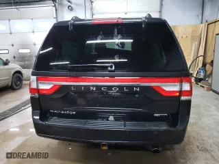 2015 Lincoln Navigator with VIN 5LMJJ2JT5FEJ00671, listed as a Copart auction lot 46800025 with 0 mi miles and Clean Title. Bid and sale history available at carsss.com. Image 6.