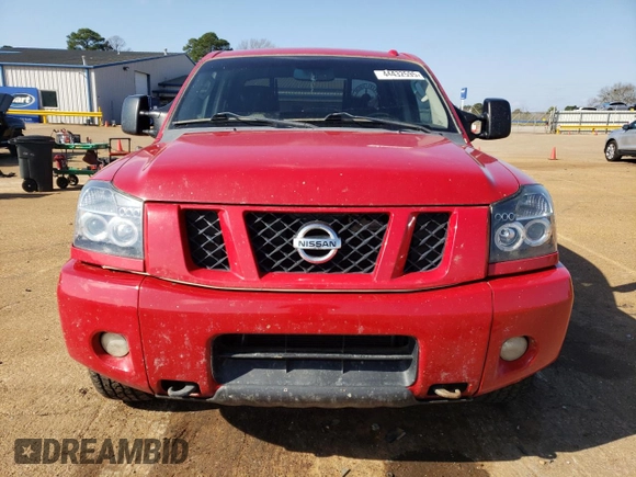2011 Nissan Titan SL with VIN 1N6BA0EC3BN324507, listed as a Copart auction lot 44432595 with 188,346 mi miles and Salvage Title. Bid and sale history available at carsss.com. Image 5.